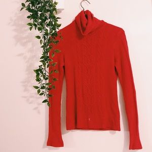 Red Turtleneck 🌷